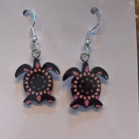 9. “Turtle” earrings. - Picture 3 of 3